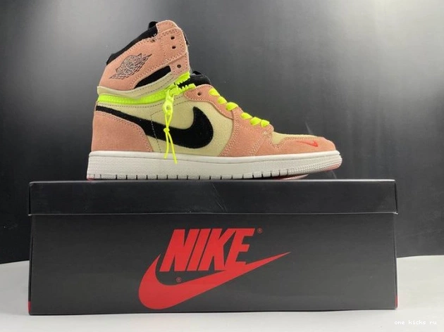 Rep High Jordan 1 Peach Air Switch CW6576-800 0528